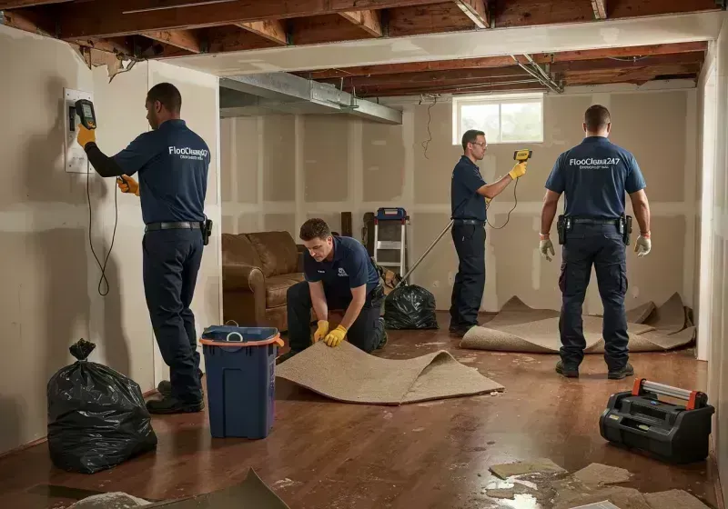 Flood DamageMaterial Assessment and Debris Removal process in Amelia Court House, VA