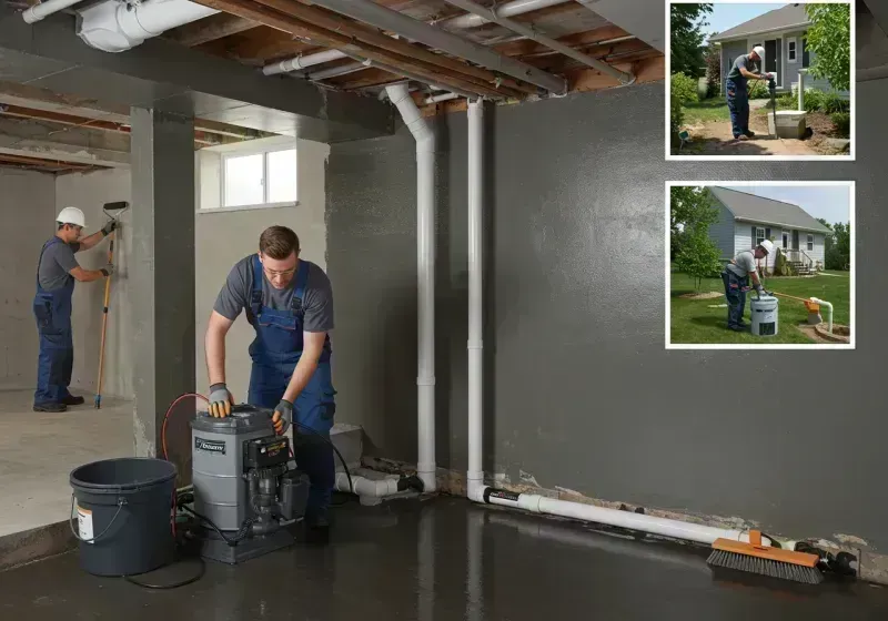 Basement Waterproofing and Flood Prevention process in Amelia Court House, VA